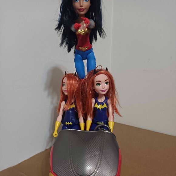 3 DC Super Hero Girls Action Dolls - Picture 5 of 6